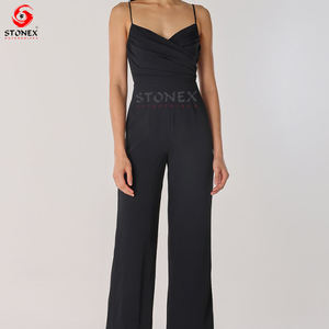 Combinaison de style nouveau avec dos ouvert, robe tendance en mélange de polyester de haute qualité pour femmes - Product Image 2