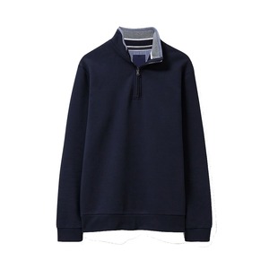 OEM vente en gros vestes pour hommes avec fermeture éclair col montant dernière conception pull extérieur vêtements d'hiver vestes teintes unies pour hommes - Product Image 5