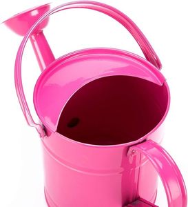 Grand arrosoir en laiton véritable de qualité Pouce rose élégant pour les jardins luxuriants et les maisons pour l'entretien des pots de fleurs en plein air - Product Image 4