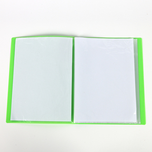 Aangepaste Logo Display Pp Doorzichtige Plastic Map Met <span class=keywords><strong>10</strong></span> Pockets Patroon Archiveringsproducten Bestand Tas - Product Image 5