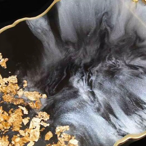 Plateau décoratif en résine de haute qualité, rectangulaire, disponible en plusieurs couleurs, pour la décoration intérieure - Product Image 1