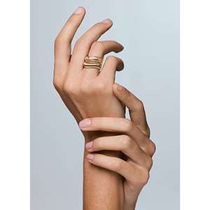 Demi Curve & Coil <b>Ring</b> <b>Stack</b> for Gift Occasions - Product Image 3
