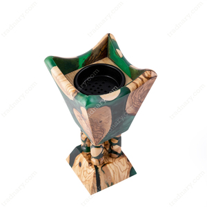 เตาเผากำยานไม้เรซิ่นขายดี ดีไซน์ทันสมัย สำหรับใช้ในบ้าน ป้องกันกลิ่นไม่พึงประสงค์ ของขวัญแต่งงาน Tradnary Exim Pvt Ltd - Product Image 1