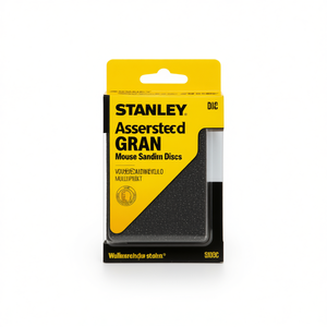 Discos de Lijado con Velcro Stanley, Surtido de Granos, Multipack - Product Image 2