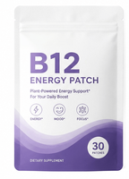 Patch relaxant personnalisé à la vitamine B sous marque privée, en non-tissé, pour le corps, commande en gros, complément de santé