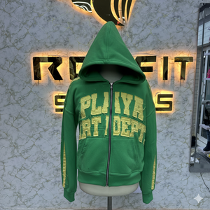 เสื้อฮู้ดสำหรับผู้ชายพิมพ์ลายพัฟมีซิปปรับอัตราได้ - Product Image 6