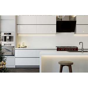 Cristal de quartz Bella Blanco Unionstone - Composition de cristal de quartz - Design moderne - Application murale imperméable - Grande dalle - Product Image 2