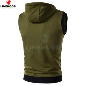 Sudaderas sin Mangas con Cremallera para Hombre, 100% Algodón, Transpirables y de Secado Rápido, Esenciales para el Invierno, Novedad al por Mayor - Product Image 6