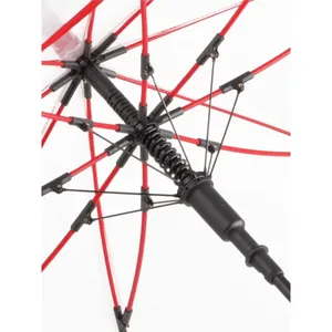 Parapluie promotionnel personnalisé transparent avec options de merchandising sur mesure - Product Image 6