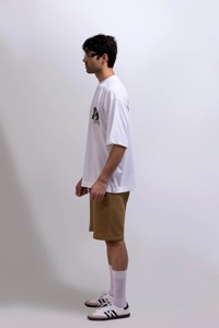Short classique de qualité supérieure pour hommes, short décontracté à motif uni, confortable et élégant pour l'été, pour la plage - Product Image 5