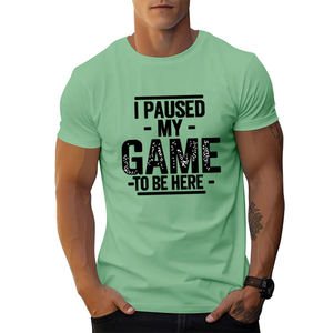2024 último diseño camiseta lisa algodón letra gráfico camisetas estampado correr camiseta gimnasio precio de fábrica ropa deportiva camisetas de hombre - Product Image 4