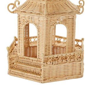 Nouvelle arrivée 2024 pagode en rotin naturel fait main pour la décoration de la maison et les objets décoratifs fabriqués à partir de l'usine de gros supérieure - Product Image 4