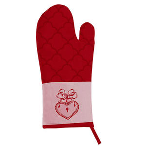 High Quality Printed Design Cotton <b>Oven</b> Mitts Quick Dry <b>Oven</b> <b>Gloves</b> for Kitchen Hotel Restaurant - Product Image 3