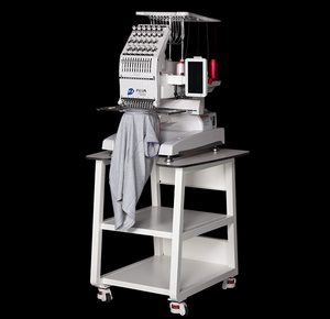 Available in stock Compact one head with 240*320mm embroidery machine - Product Image 2