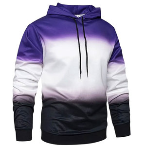 Sweat à capuche 100% coton pour homme, impression numérique personnalisée, motif 3D, taille personnalisée ODM, vêtements en polaire d'hiver à séchage rapide - Product Image 4