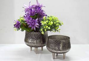 Cuivre tonique couleur aluminium table fleur Vase Antique Design métal Offre Spéciale Style moderne maison mariage et fête décor Vase - Product Image 2