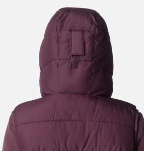 Best Selling OEM Women's Winter Jacket by Moonvista Hooded Puffer Bodywarmer with Full Zip Breathable Bubble Knitted Design - Product Image 5