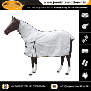 Horse Pony – combinaison d'été Kool-blanc aide à refléter le soleil - Product Image 5