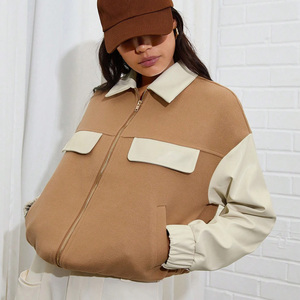 Custom Women Winter Bomber Jacket With Heavy <b>Padding</b> Quality Lining Durable Zip Closure And Branded Oem Odm Production - Product Image 5