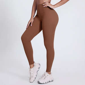 Leggings Deportivos Transpirables de Cintura Alta, Ajuste Cómodo, Textura Suave, Ideales para Yoga, Gimnasio, Entrenamiento y Actividad Diaria, OEM ODM - Product Image 1