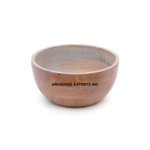 Wooden <b>Chocolate</b> Bowl Latest Arrival handmade Sweet Bowl tabletop Kitchen Ware <b>Fancy</b> Wooden Salad Bowl - Product Image 2