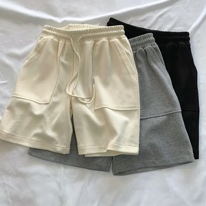 Short en maille personnalisé pour homme, vêtement de rue, short de basket-ball, short brodé pour homme, vente en gros - Product Image 1
