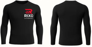 เสื้อยืดผู้ชายแบบแห้งเร็ว ระบายอากาศได้ดี ผ้าสแปนเด็กซ์/ผ้าฝ้าย คอทรงโอ แขนยาว ทรงปกติ เหมาะสำหรับออกกำลังกายและเล่นกีฬา - Product Image 6