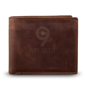 กระเป๋าสตางค์ผู้ชายแบบบางคลาสสิกคุณภาพสูงกระเป๋าสตางค์หนังแท้ความยาวสั้นพร้อมจำหน่ายจากปากีสถาน - Product Image 5