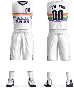 Hecho en Pakistán, los diez mejores productos, uniforme de baloncesto, diseño personalizado, sin mangas, de secado rápido, uniforme de baloncesto para hombres a la venta - Product Image 5
