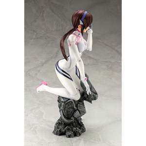 Kotobukiya Shin Evangelion Gekijouban 1/6 Illustrious Makinami Mari White Plugsuit Ver. Statue en résine pour filles, style japonais - Product Image 4