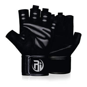 Half Finger <b>Fitness</b> <b>Gloves</b> For Bodybuilding Wrist Guard With Anti-Slip Feature Weight Lifting Gym Support - Product Image 5