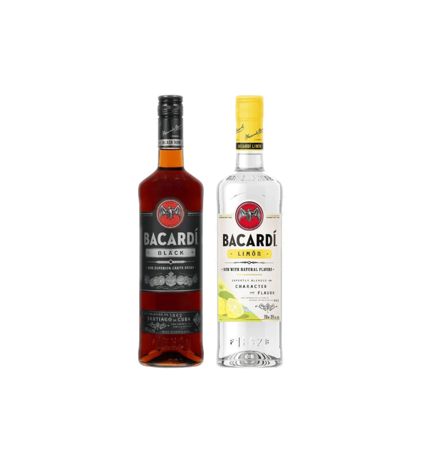 Bacardi Rum Black: Premium 40% ABV, Aged 8 Years