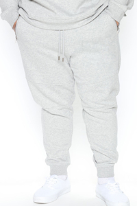 Custom Logo Plus Size <b>Hoodie</b> Men Cotton Fleece Two Piece Sportswear Jogger Sweatsuit Wholesale Jogging Set for Sale in Low Price - Product Image 4