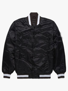 Veste Astro Classic Orange Authentique pour Homme Veste Varsity en Satin Cool de Haute Qualité avec Motif de Lettres - Product Image 3