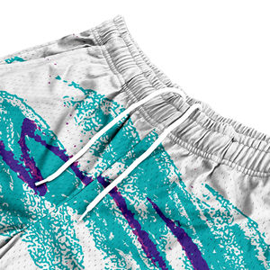 High Quality Summer Gym <b>Men</b> Mesh <b>Short</b> Sports Sublimation Custom Custom Design Double <b>Men's</b> 5" Gym <b>Shorts</b> Mesh <b>Fleece</b> <b>Shorts</b> - Product Image 2