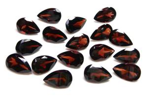 Piedra preciosa de corte de pera facetada de tamaño calibrado, piedras preciosas sueltas de alta calidad para hacer joyas, uso a granel, venta OEM - Product Image 2