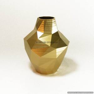 Prime Quality Metal Made Unique Fancy Designer High Grade Gold Plated Flower Vase For Hotel And Restaurant <b>Decoration</b> Ware - Product Image 6