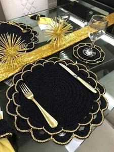 Mantel Individual de Macramé Hecho a Mano, Perfecto para Decoración de Mesa, Reuniones Familiares Relajadas y Experiencias Culinarias Caseras Sencillas - Product Image 5