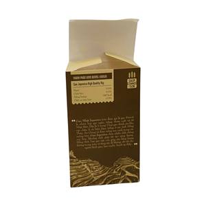 Cajas de cartón rígido impresas en offset UV reciclables respetuosas con el medio ambiente de alta calidad, diseño abierto con solapa para envío de alimentos, etiquetas personalizadas - Product Image 2