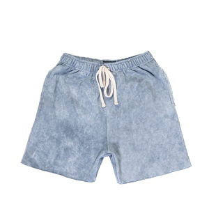 Shorts Vaqueros de Cintura Alta con Lavado Ácido para Hombre, 100% Algodón, Ecológicos, con Patrón y Estilo Personalizables, Logotipo Frontal - Product Image 3