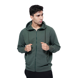 Logo personnalisé pull surdimensionné hommes sweat à capuche épaule tombante style décontracté 100% coton pour l'hiver - Product Image 1