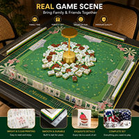 Golf Master – Ensemble de Mahjong de luxe moderne, version américaine, tuiles en acrylique, durables, portables, collection élégante, jeu pour adultes