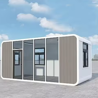 Maison Capsule Préfabriquée Mobile Moderne de Luxe, Conteneur Modulaire en Acier, Appartement Écologique, Hôtel, Villa, Garantie 5 Ans