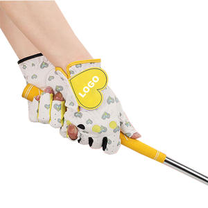Guantes de golf de piel de oveja Cabretta genuinos de primera calidad para hombres y mujeres Diseño y colores personalizados-Fabricación para uso deportivo - Product Image 2