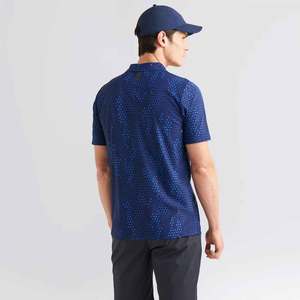 Vêtements de sport de haute qualité 2026, logo personnalisé pour hommes, 100% POLYSTER Sorona, antibactérien, anti-odeur, polos de golf haute performance - Product Image 2