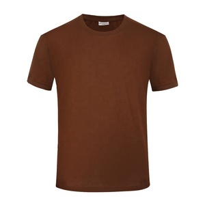 T-shirts pour hommes tendance, 100% coton, col rond, manches courtes, avec couleurs contrastées, qualité supérieure, 100% coton - Product Image 2