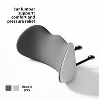 Coussin de siège de bureau ergonomique avec soutien lombaire en mousse à mémoire de forme pour le confort du dos en voiture et en chaise lors de longues périodes assises