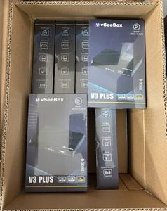 NOUVEAU vseebox V3 Plus 4K UHD Android TV Box 64 Go avec télécommande vocale Lecteur multimédia en streaming - Product Image 1