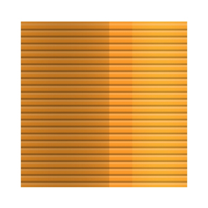 Made in Italy <b>Armchair</b> - Pantelleria - 3D Printed - PLA Product - For Outdoor - Italian Design - <b>Orange</b> Full - Product Image 6
