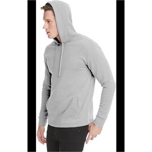 เสื้อกันหนาวมีฮู้ดผ้าฟลีซโอเวอร์ไซส์ผ้าคอตตอนแบบสวมหัวมีฮู้ดขนาดใหญ่โลโก้ตามสั่ง - Product Image 5